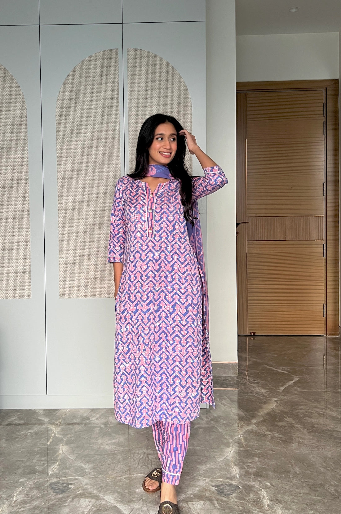 Skyrose Batik Suit Set