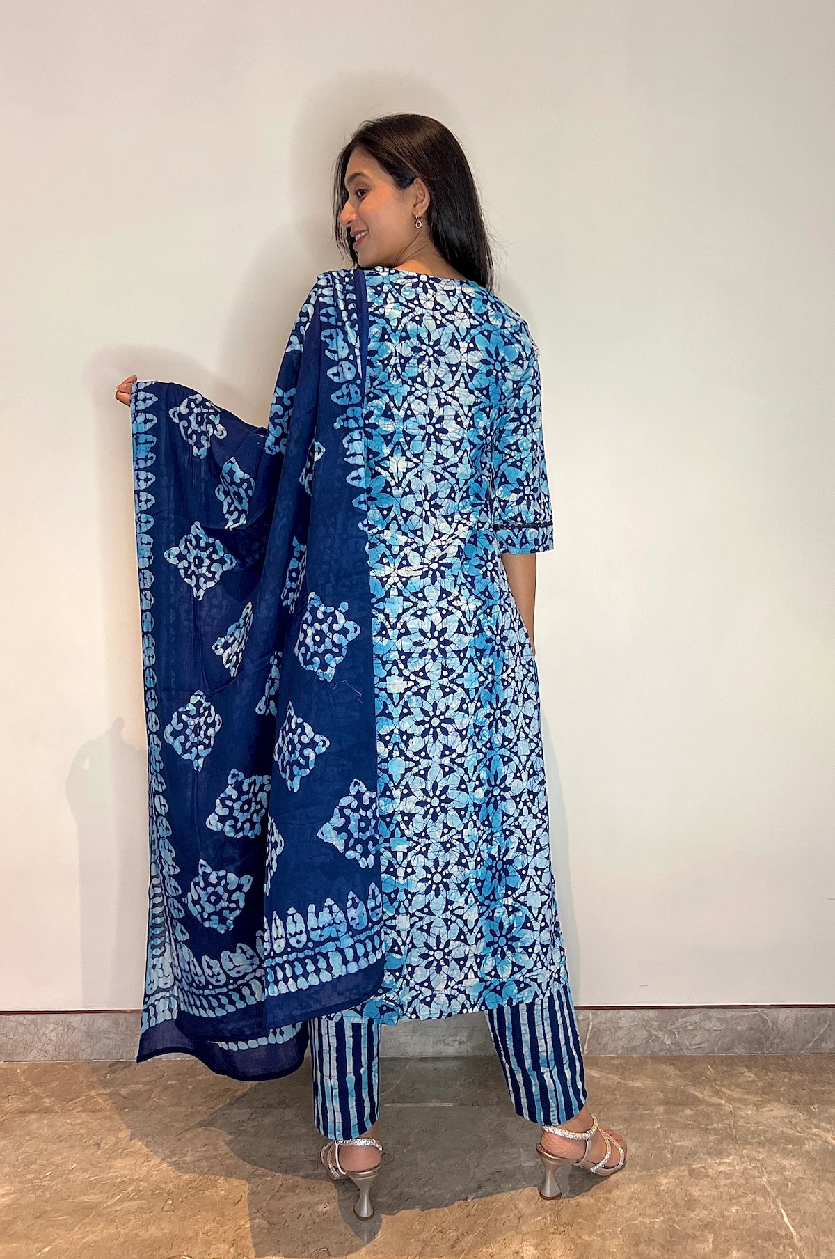 Batik Twilight Sky Suit Set