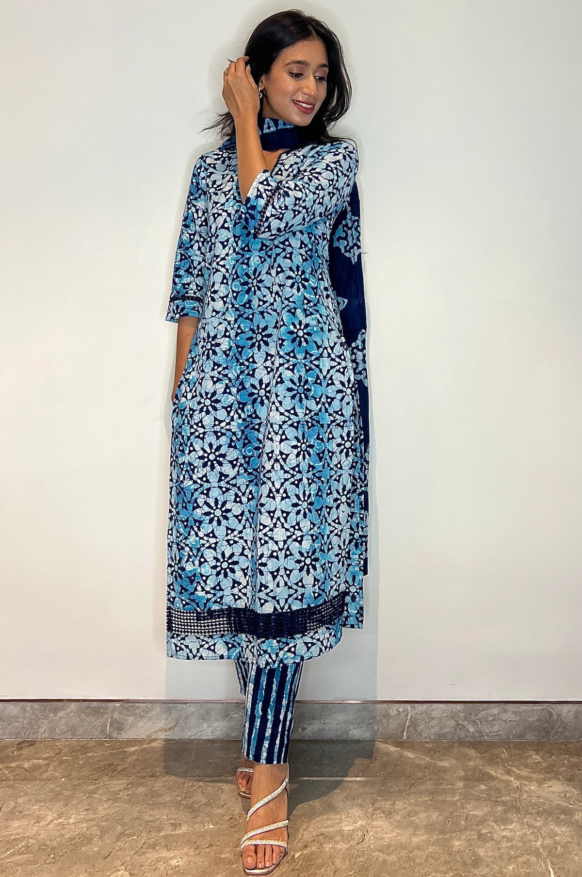 Batik Twilight Sky Suit Set