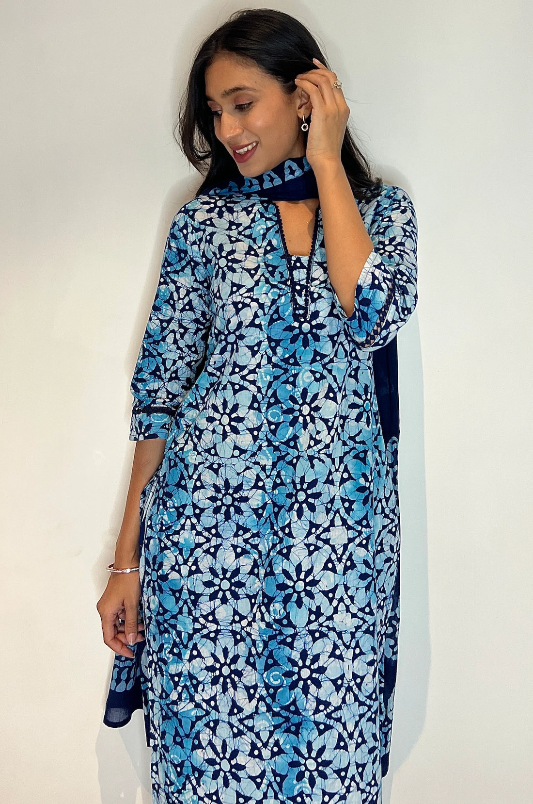 Batik Twilight Sky Suit Set