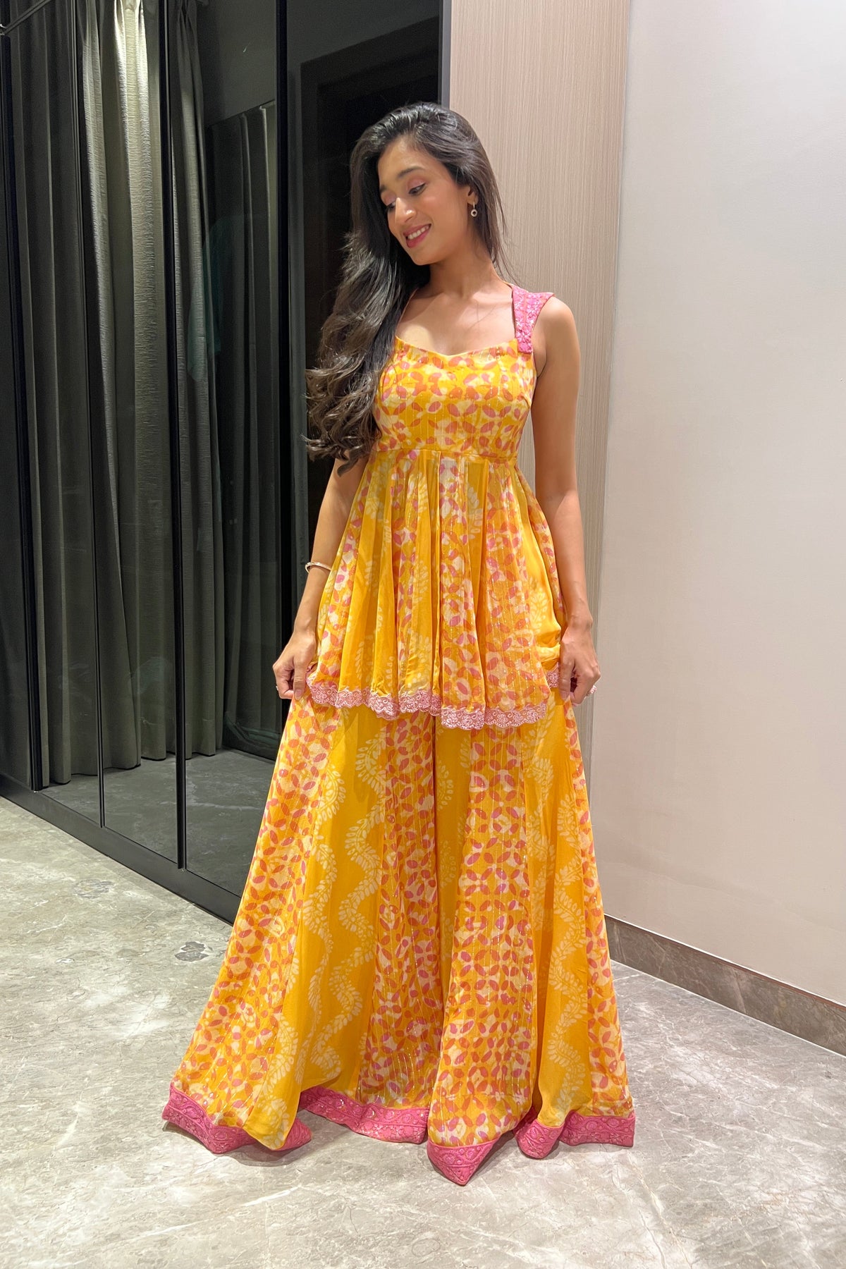 Mehr - Sunshine Floral Layered Set
