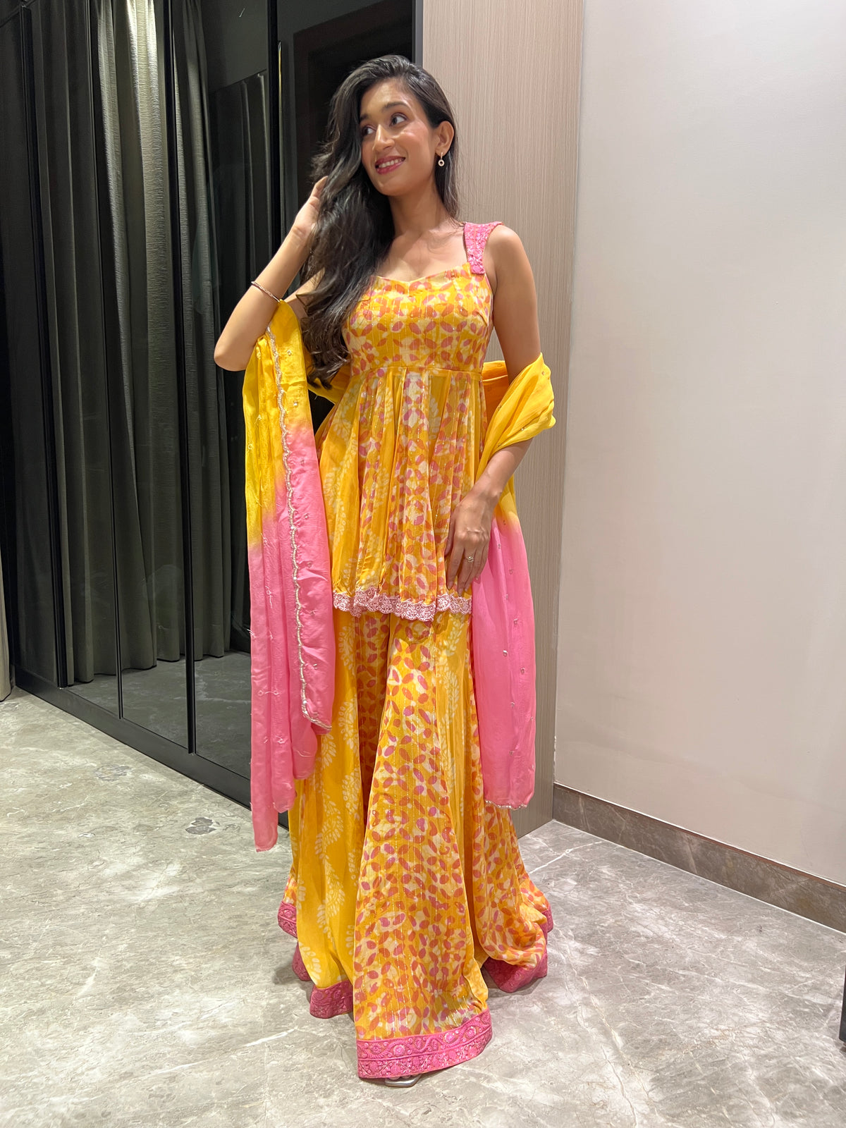 Mehr - Sunshine Floral Layered Set