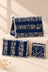 Indigo Ikat Stripe