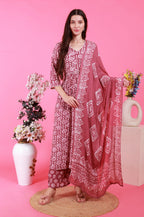 Crushed Batik in Alia’s Anarkali Suit