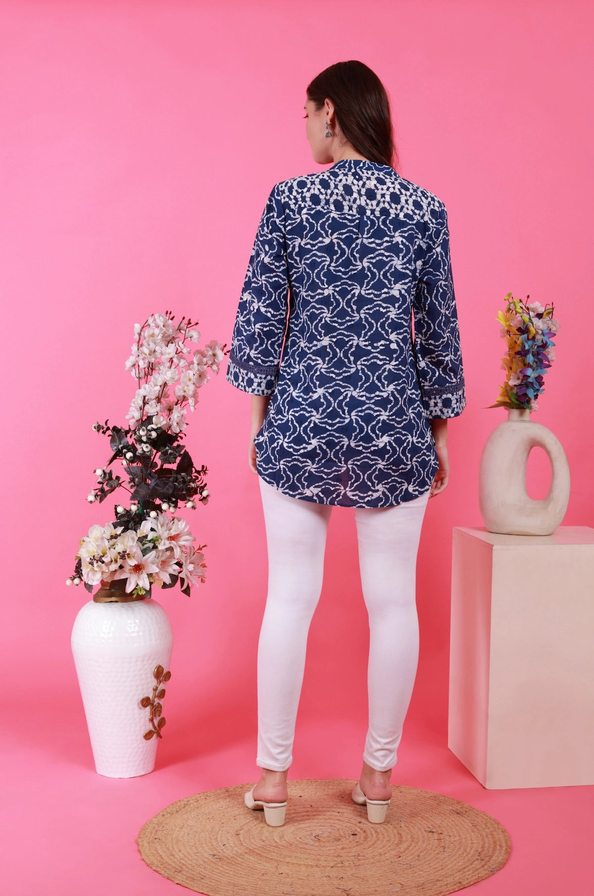 Batik With Dobby Tunic