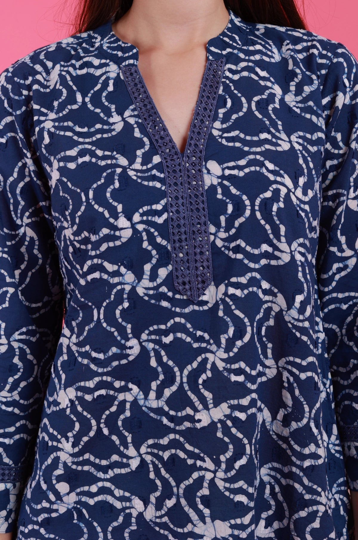 Batik With Dobby Tunic