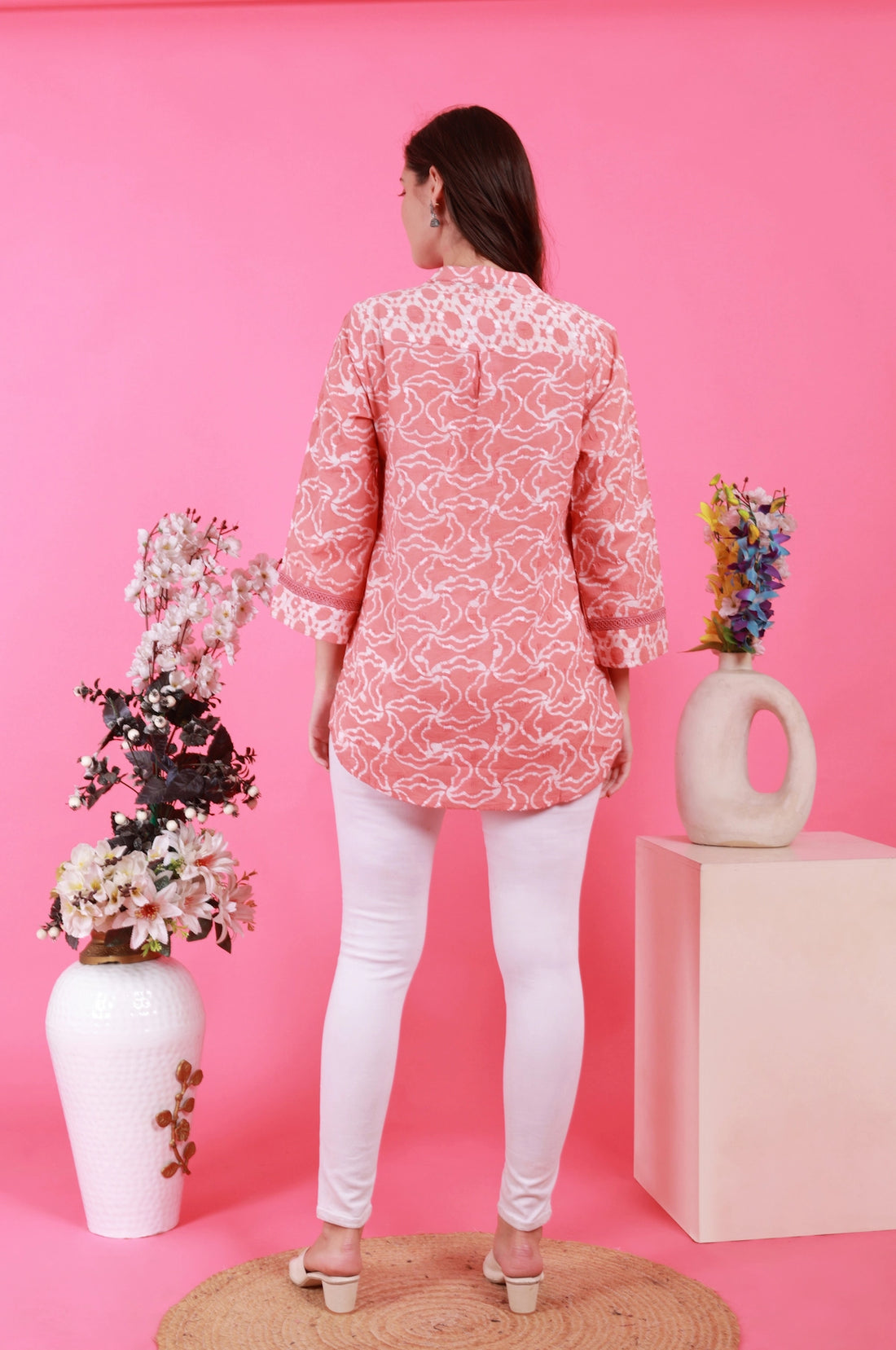 Batik With Dobby Tunic