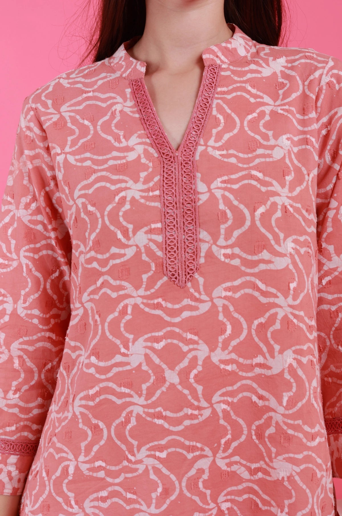 Batik With Dobby Tunic