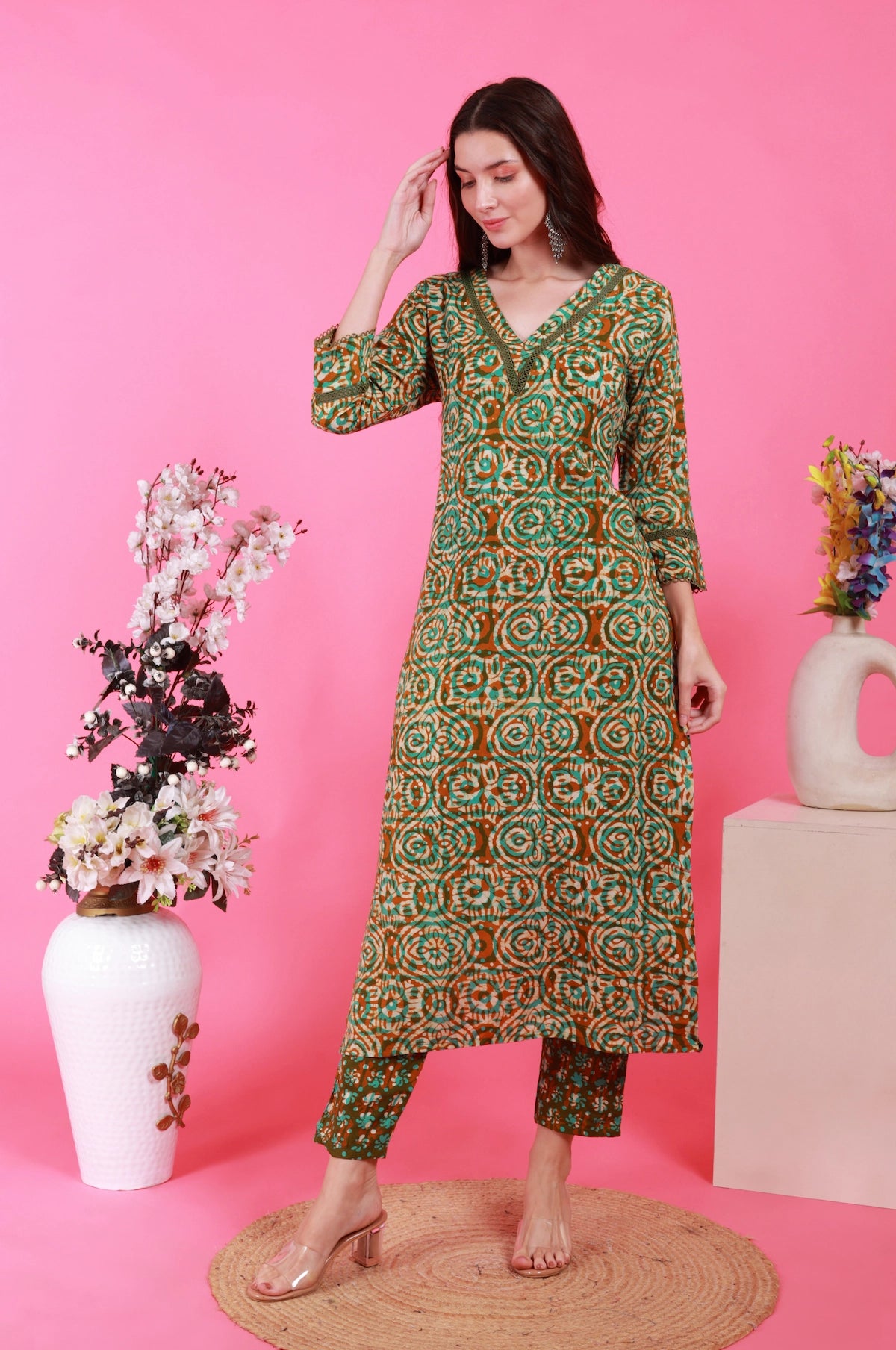 Noorban Batik Suit Set