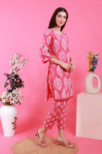 Batik Silver Petal Co-Ord Set