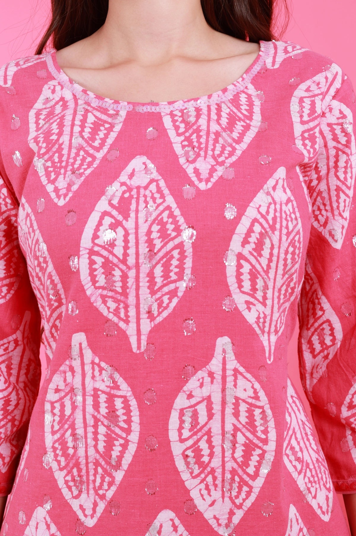 Batik Silver Petal Co-Ord Set