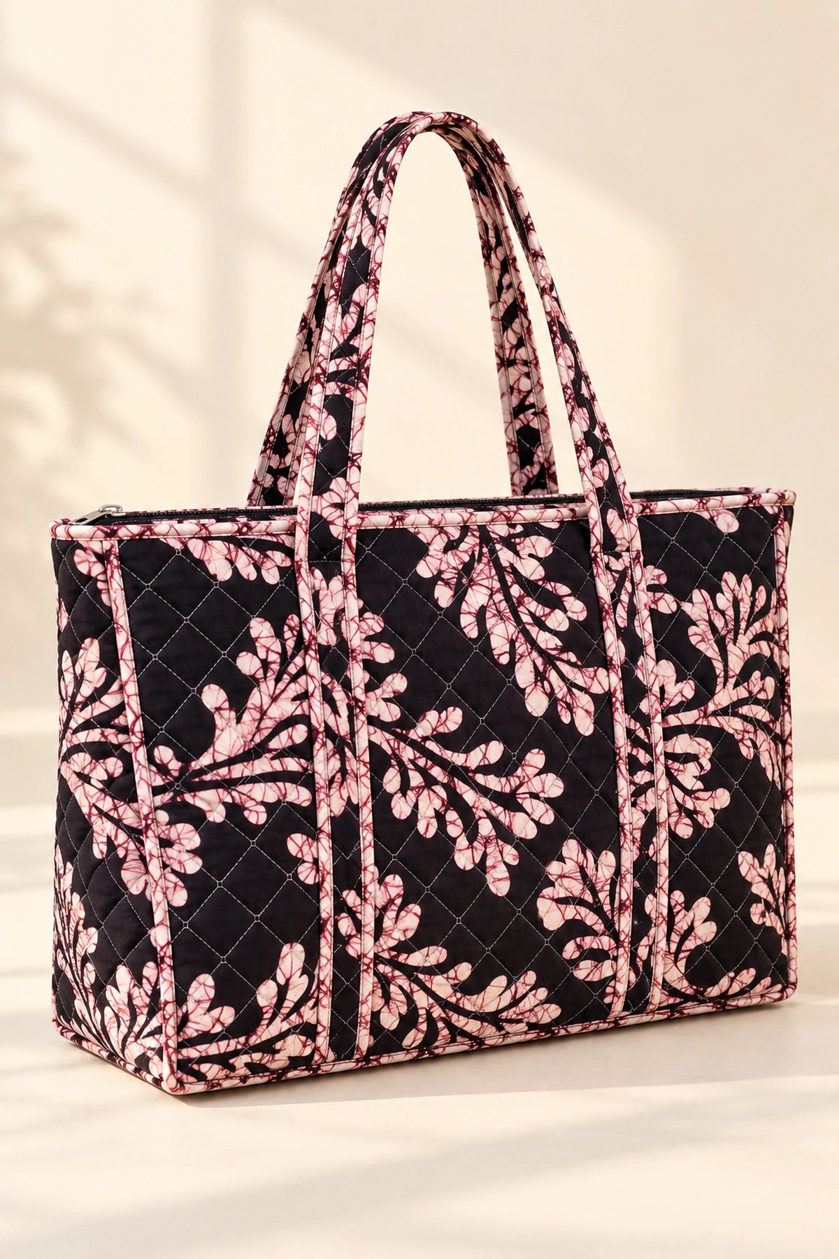 The Everyday Set in Black Blush Leaf
