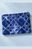 Blue Shibori Check