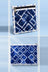 Blue Shibori Check