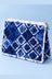 Blue Shibori Check