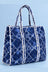 Blue Shibori Check
