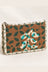 Brown Teal Leaf