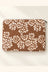 Brown White Floral