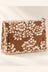 Brown White Floral