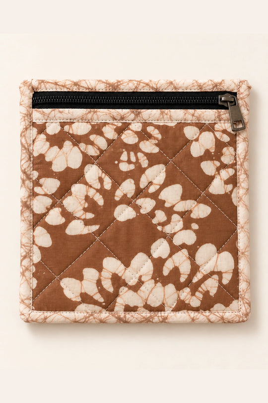The Little Gift in Brown White Floral, detail