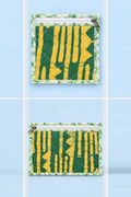 Green Mustard Stripe Little Gift