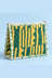 Green Mustard Stripe