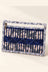 Indigo Ikat Stripe