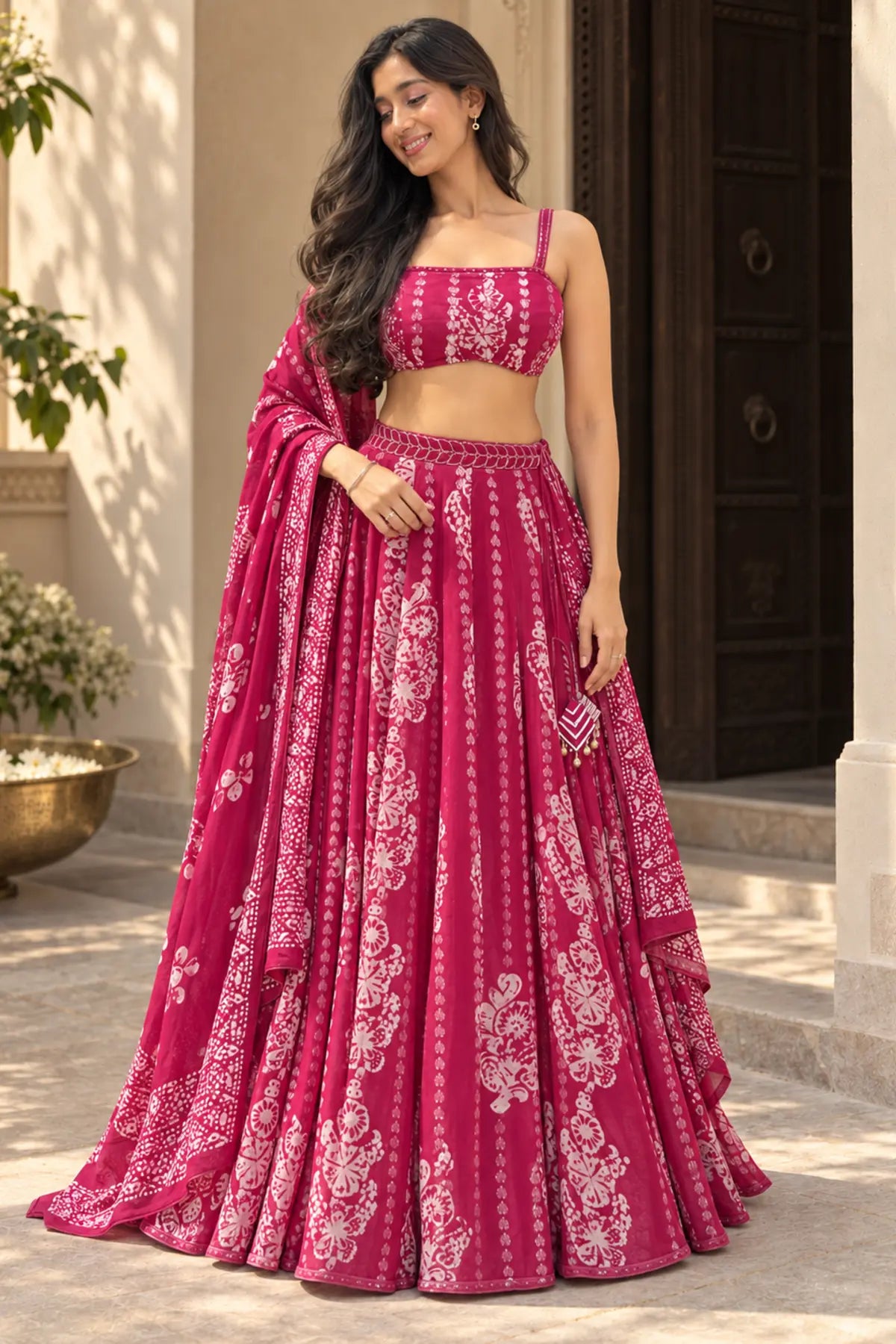 Kira Batik Drape Saree Set – full outfit | handcrafted batik ethnic wear for women | Shades of You