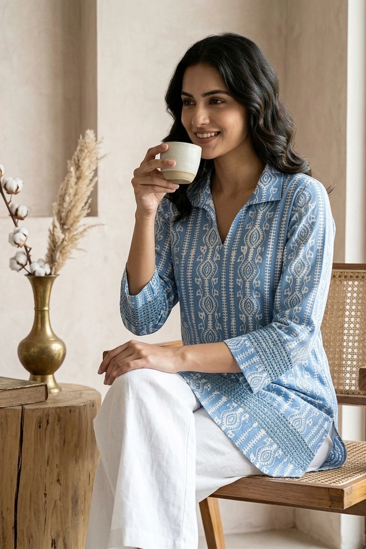 Indigo Rhythm Shirt
