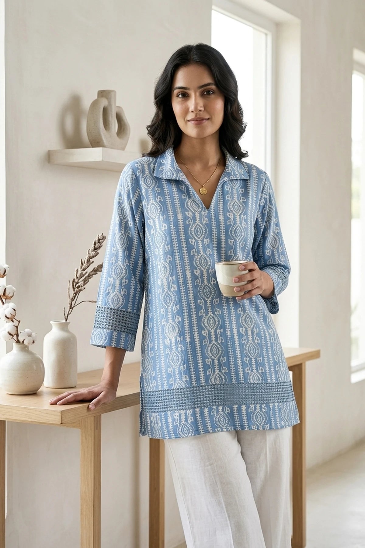 Indigo Rhythm Shirt
