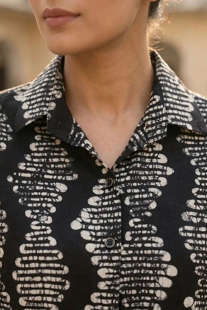 Midnight Rhythm Modal Shirt