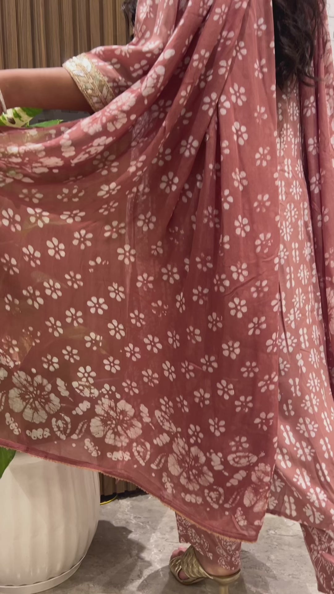 Batik Desert Glow Suit Set