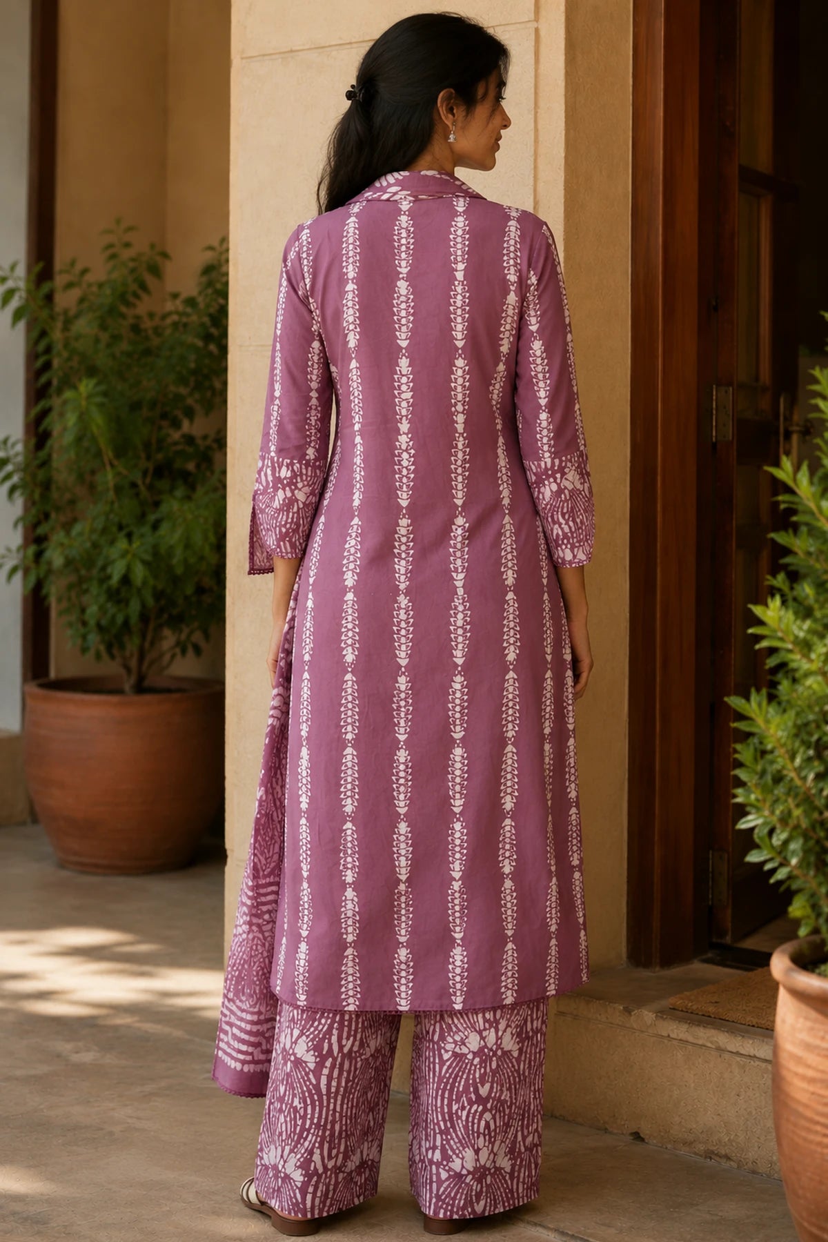 Lava Bloom Modal Kurta Set