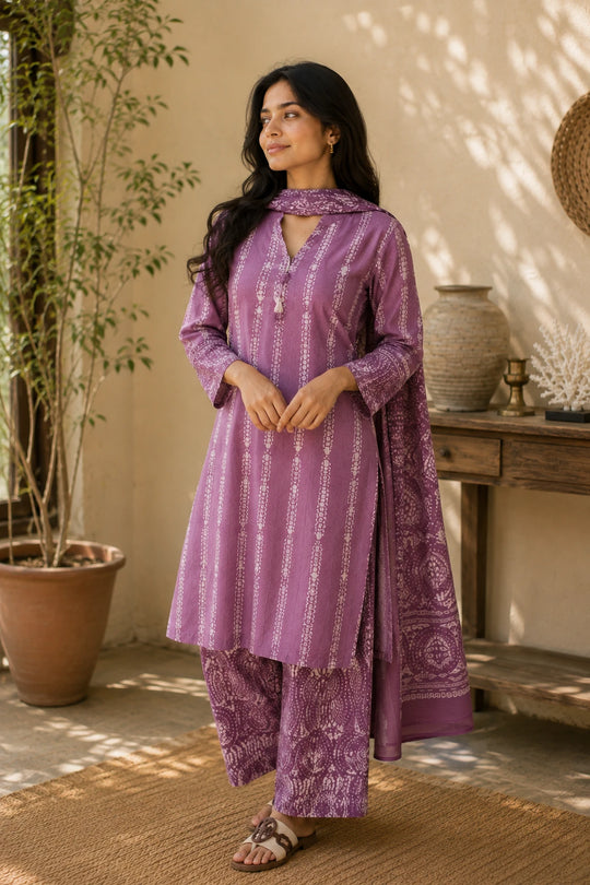 Lava Bloom Modal Kurta Set