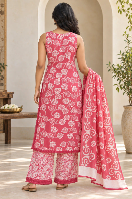 Rani Van Batik Suit Set – back view | handcrafted batik ethnic wear for women | Shades of You, detail