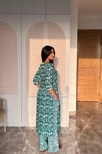 The Olive Leaf Batik Suit Set