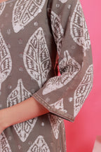 Batik Silver Petal Co-Ord Set