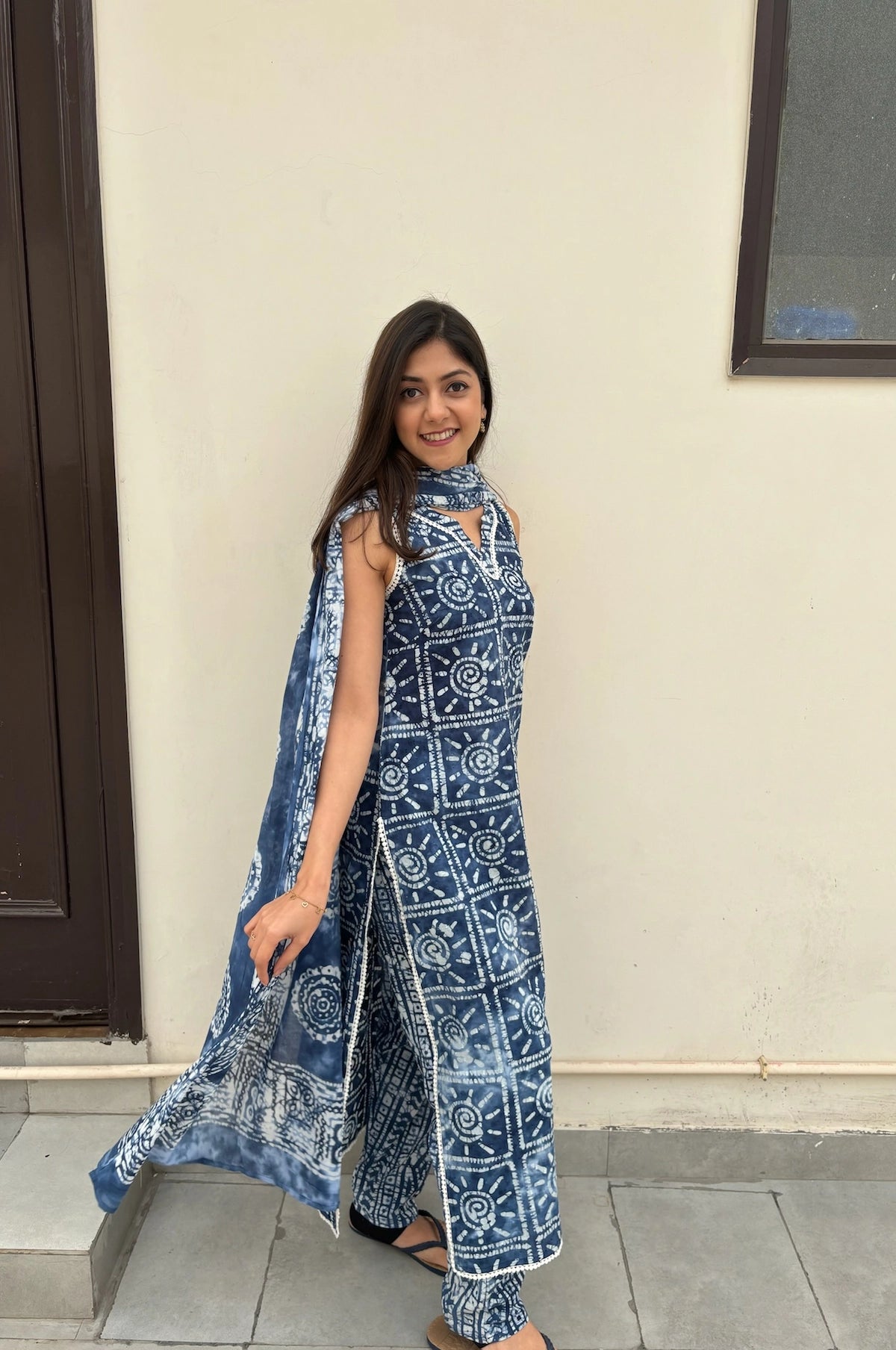 Neel Surya Batik Suit Set