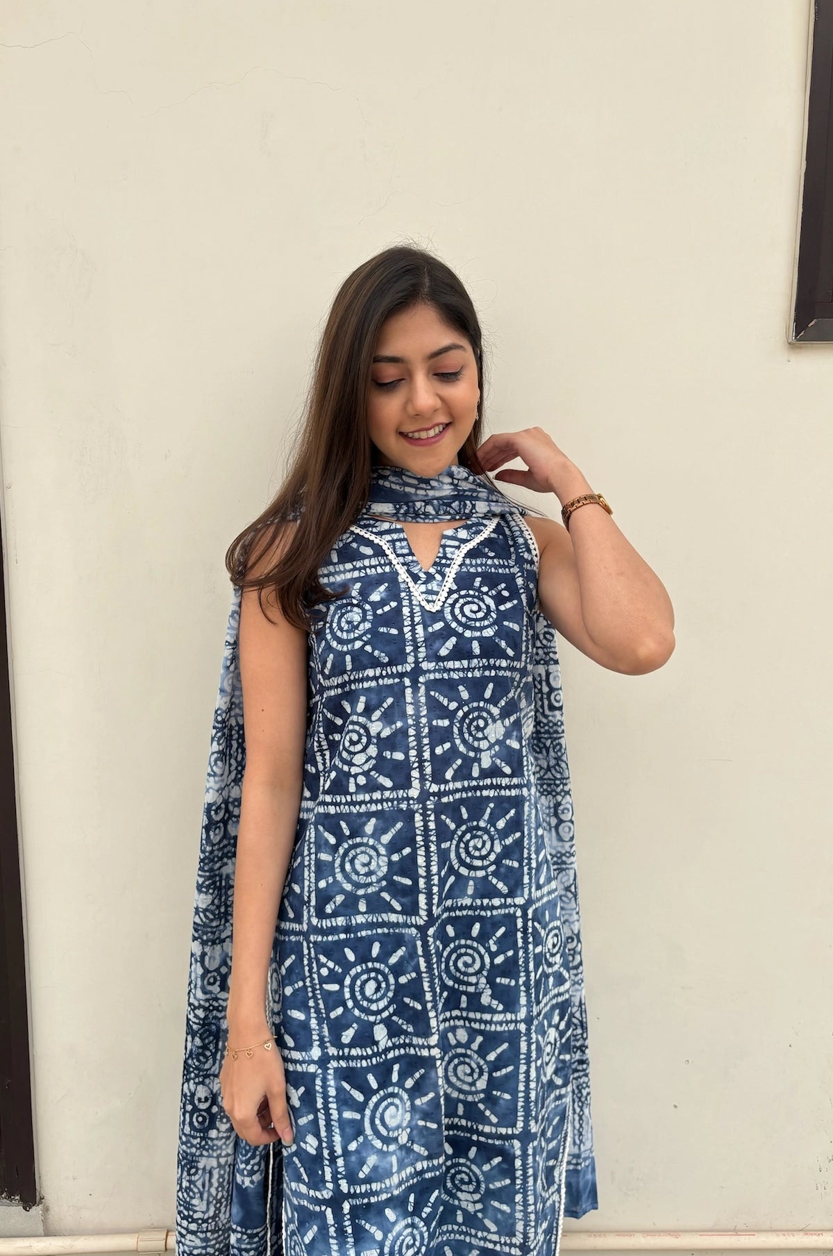 Neel Surya Batik Suit Set