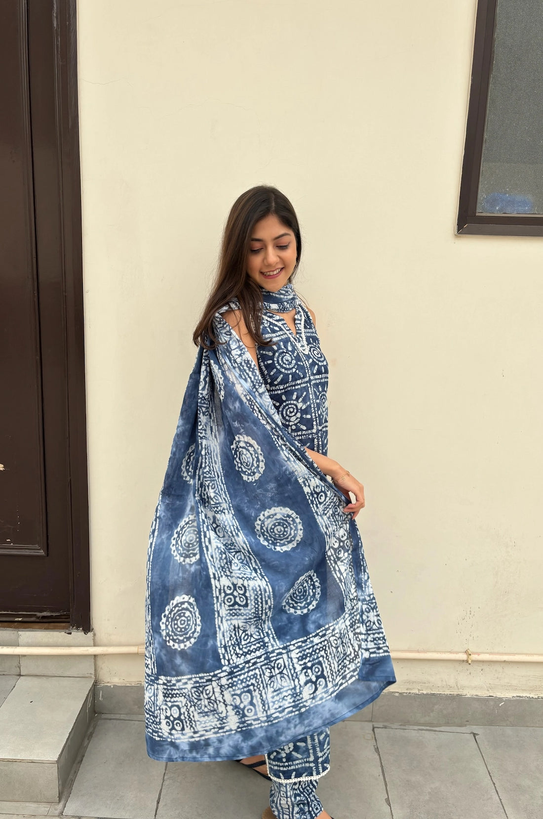 Neel Surya Batik Suit Set