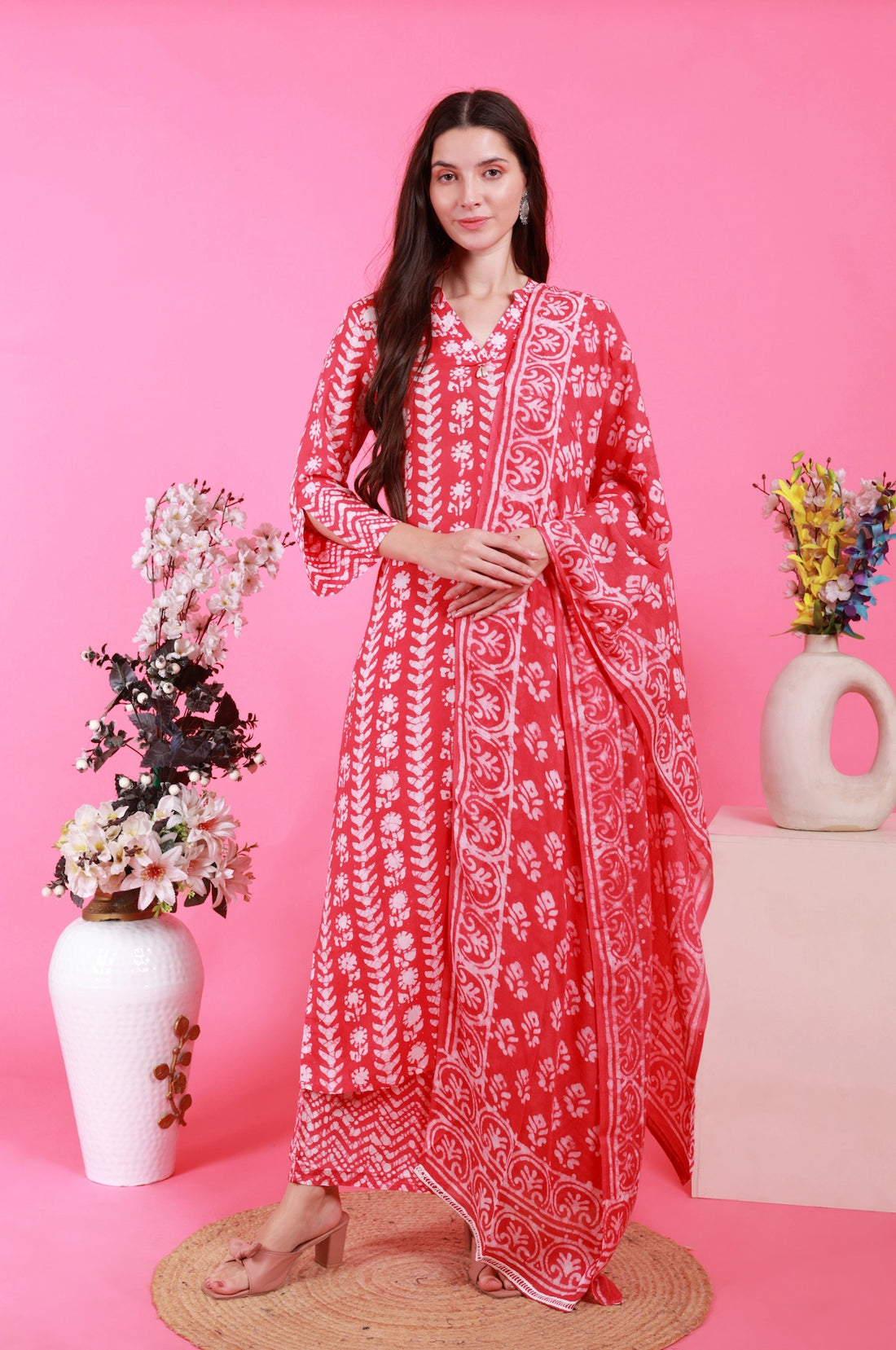 Batik Saavri Suit Set