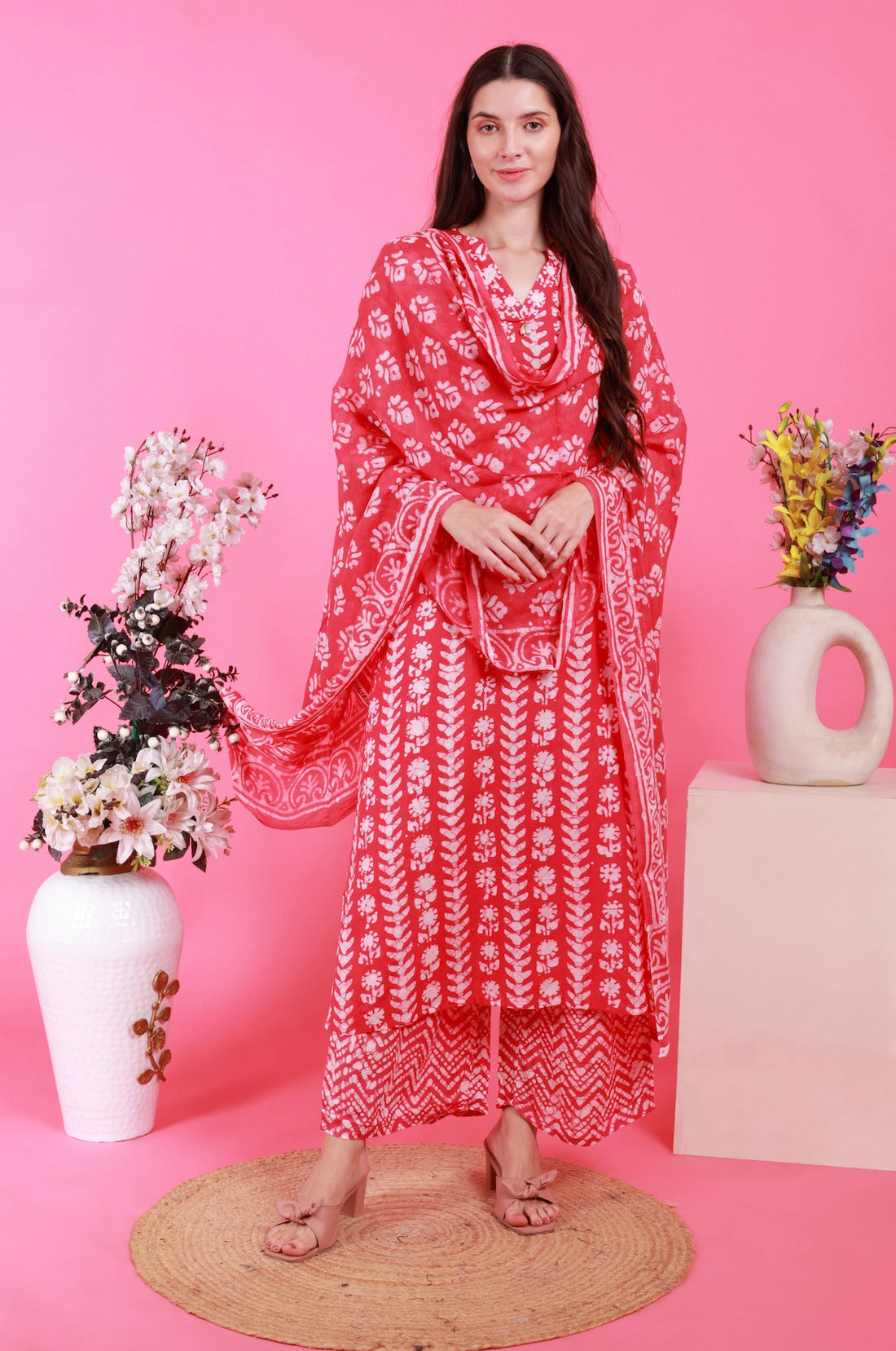 Batik Saavri Suit Set