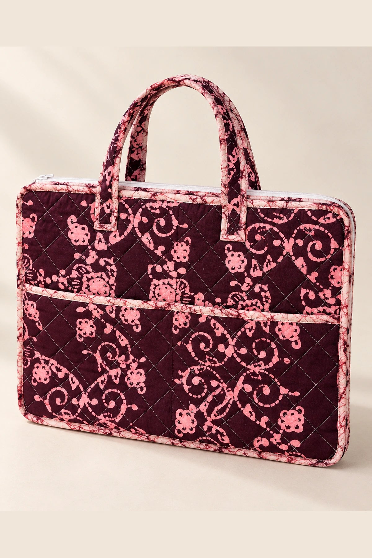 The Work Set in Wine Pink Floral